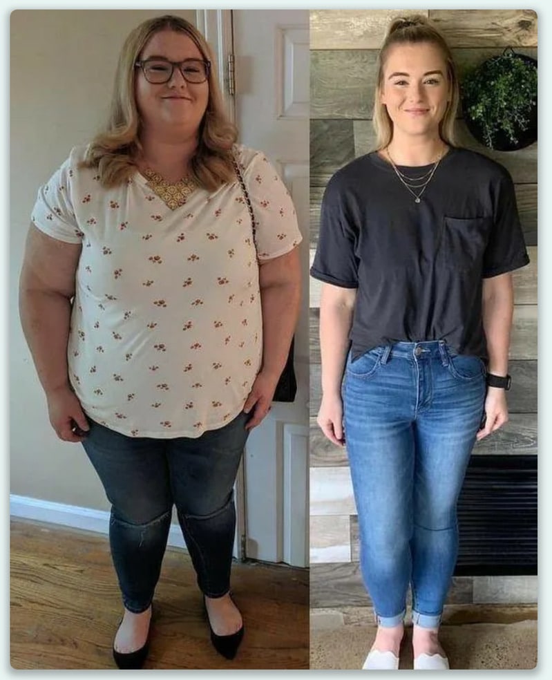 Before and After Image: Weight Loss - front