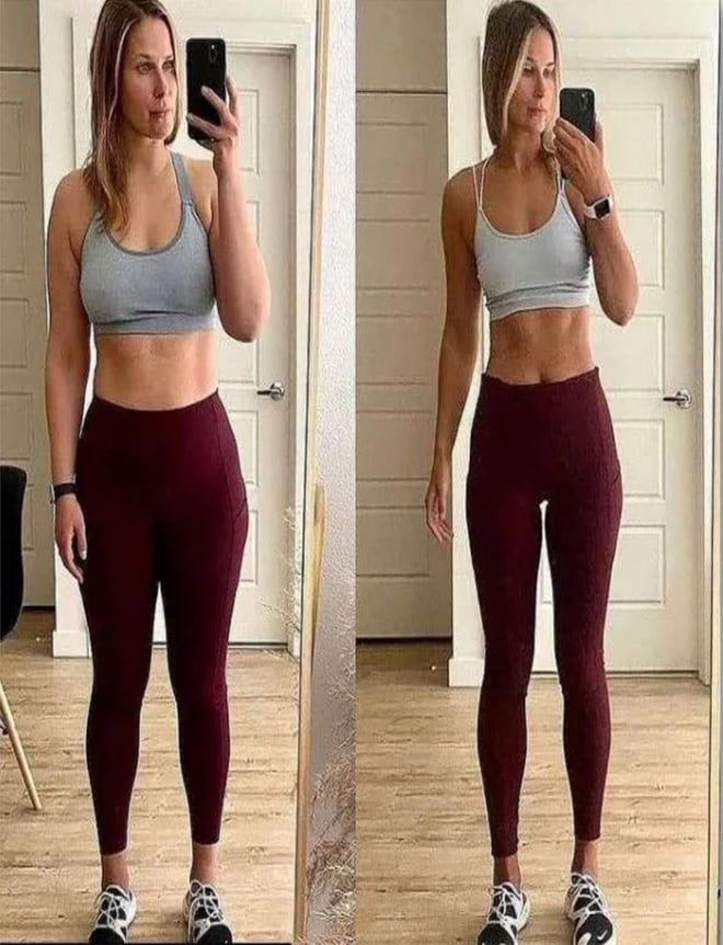 Before and After Image: Weight Loss - front